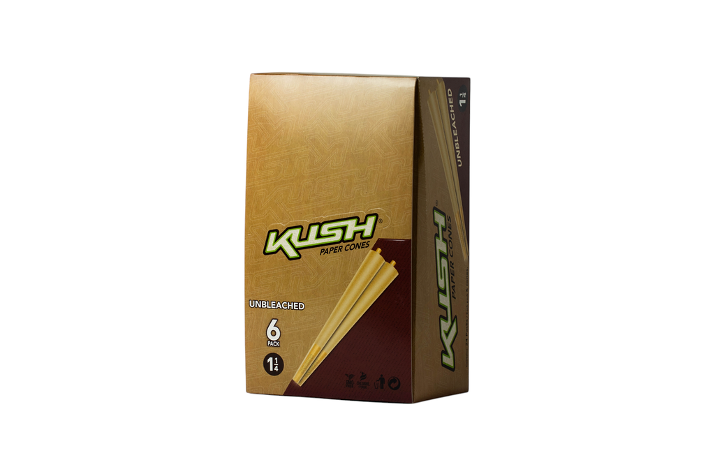 Kush Paper Cones - Unbleached