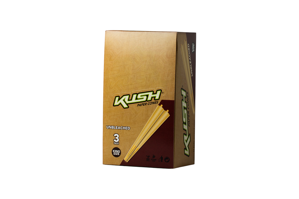 Kush Paper Cones - Unbleached
