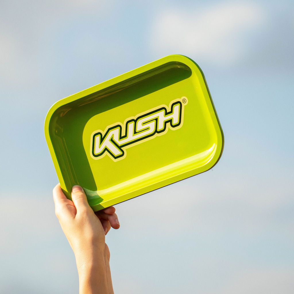 Kush Rolling Tray - Green