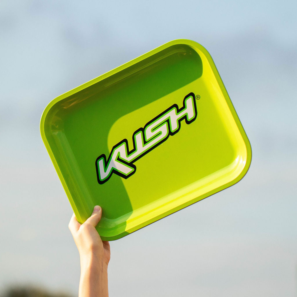 Kush Rolling Tray - Green