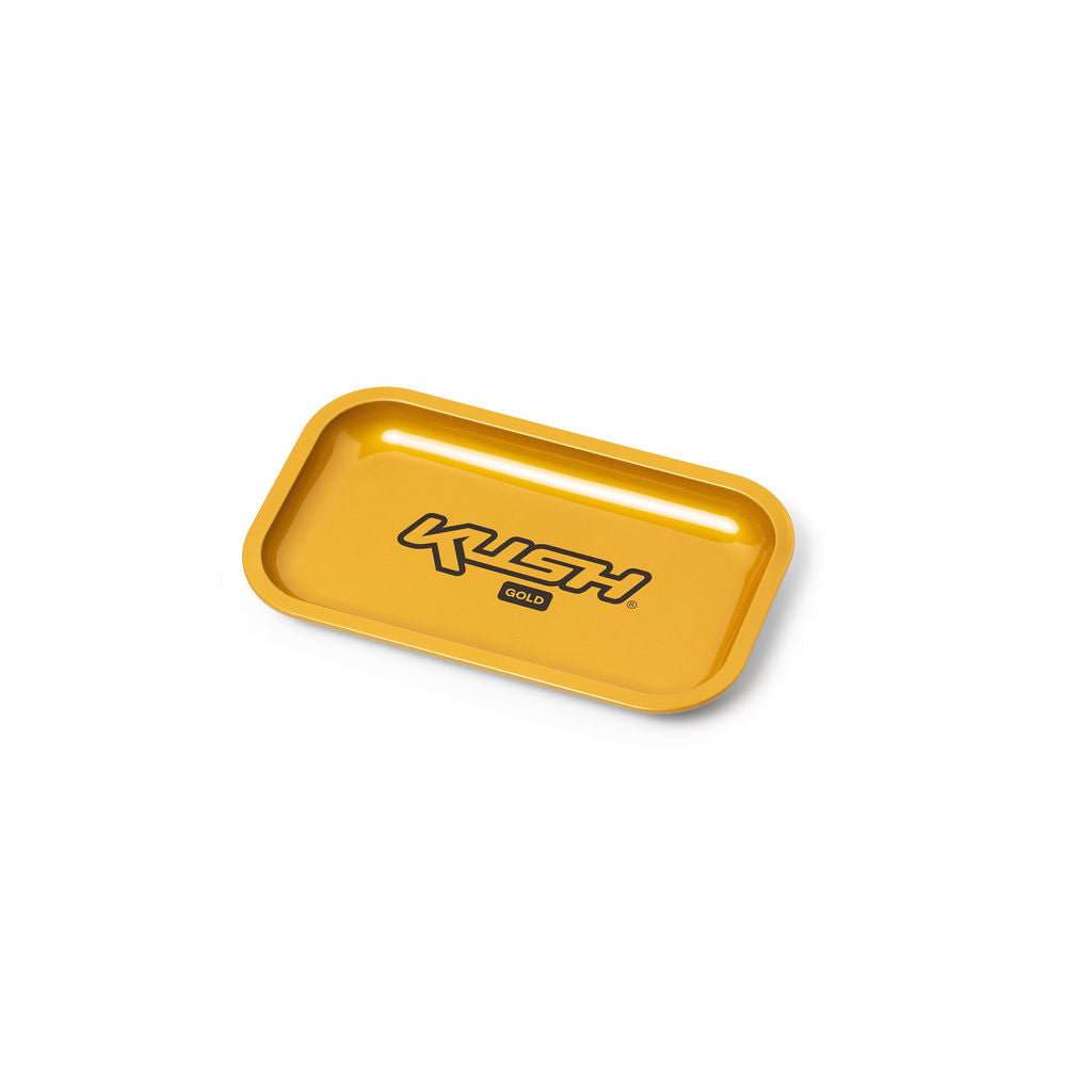 Kush Rolling Tray - Gold