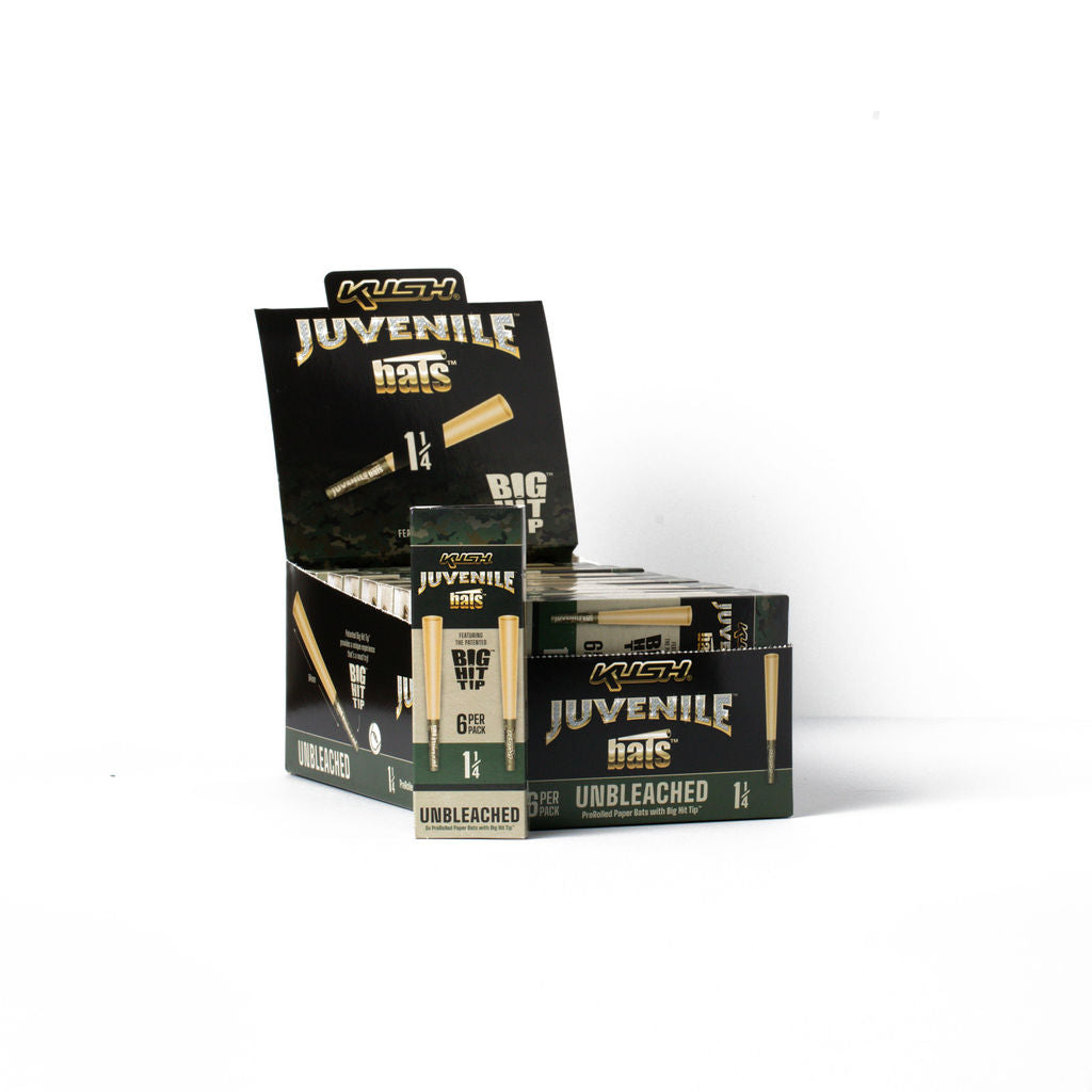 JUVENILE - 6ct Bats (1 1/4 size)