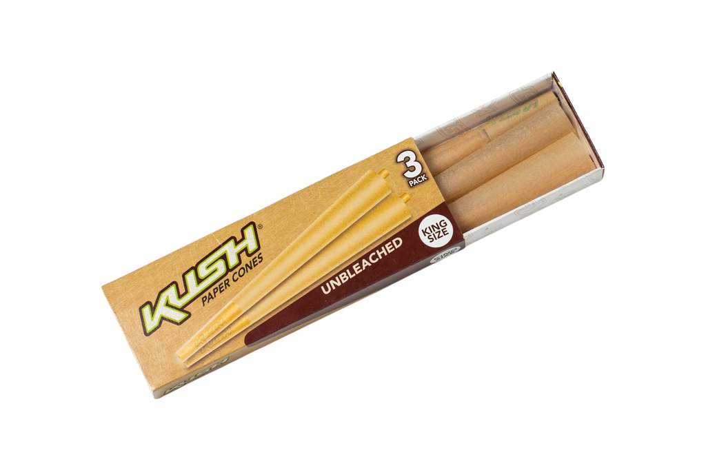 Kush Paper Cones - Unbleached