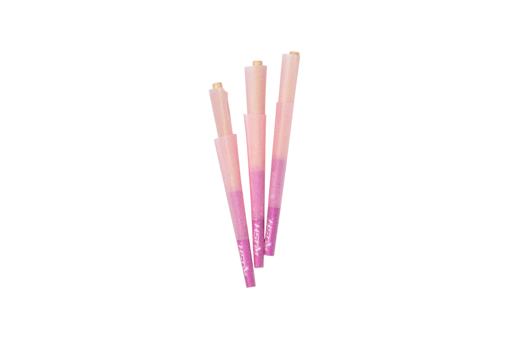 Kush Paper Cones - Pink Paper
