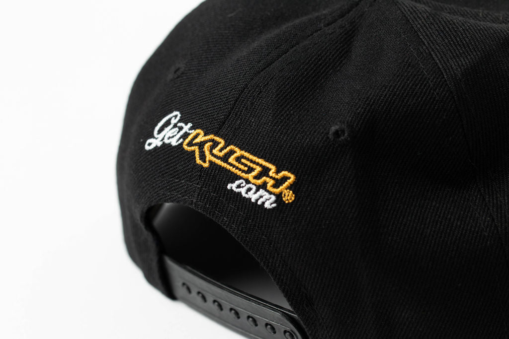 Juvenile x Kush Hat - Black & Silver
